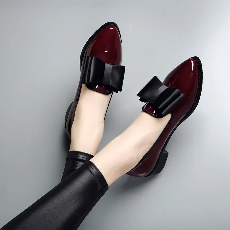 Alessia Romano Bow Tie Loafers