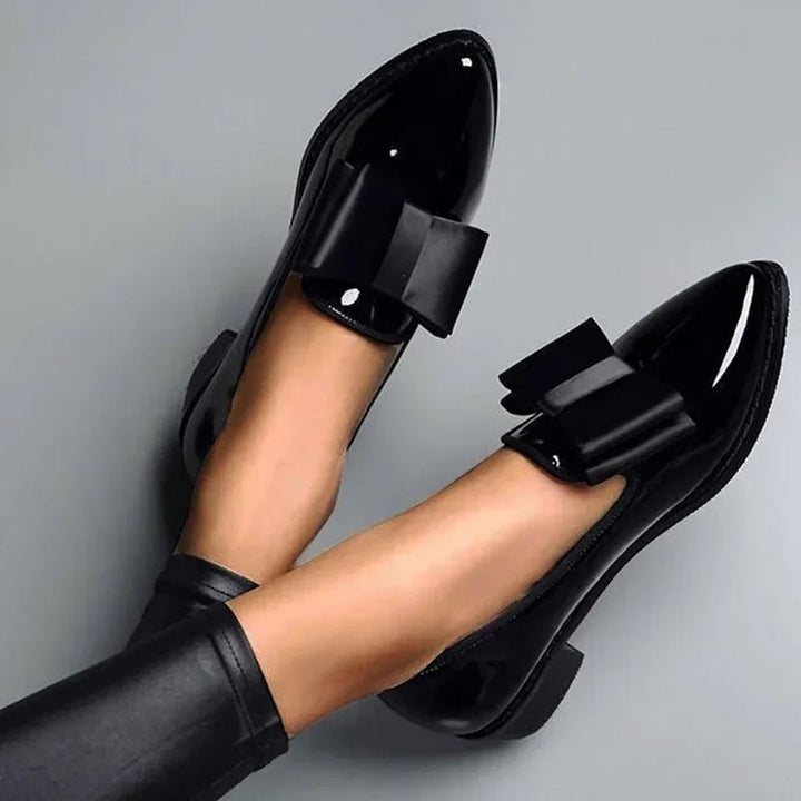 Alessia Romano Bow Tie Loafers