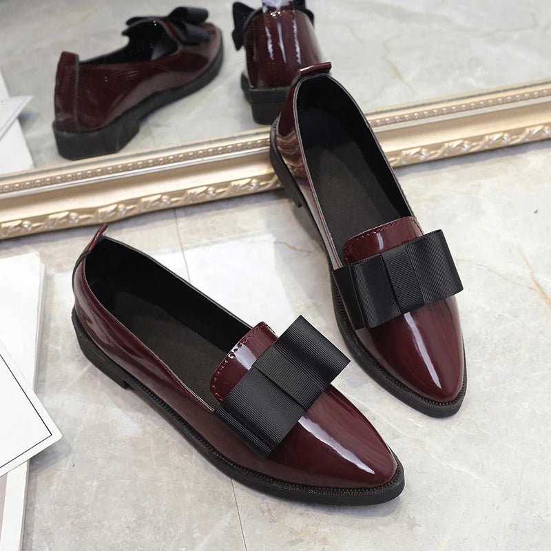 Alessia Romano Bow Tie Loafers