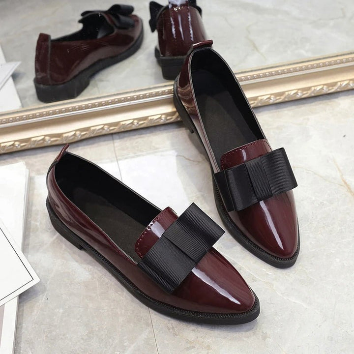 Alessia Romano Bow Tie Loafers
