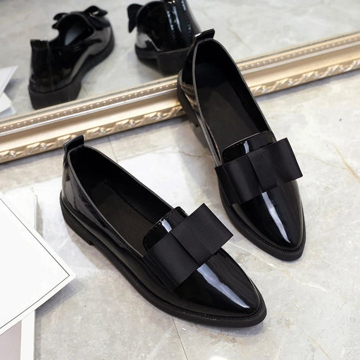 Alessia Romano Bow Tie Loafers