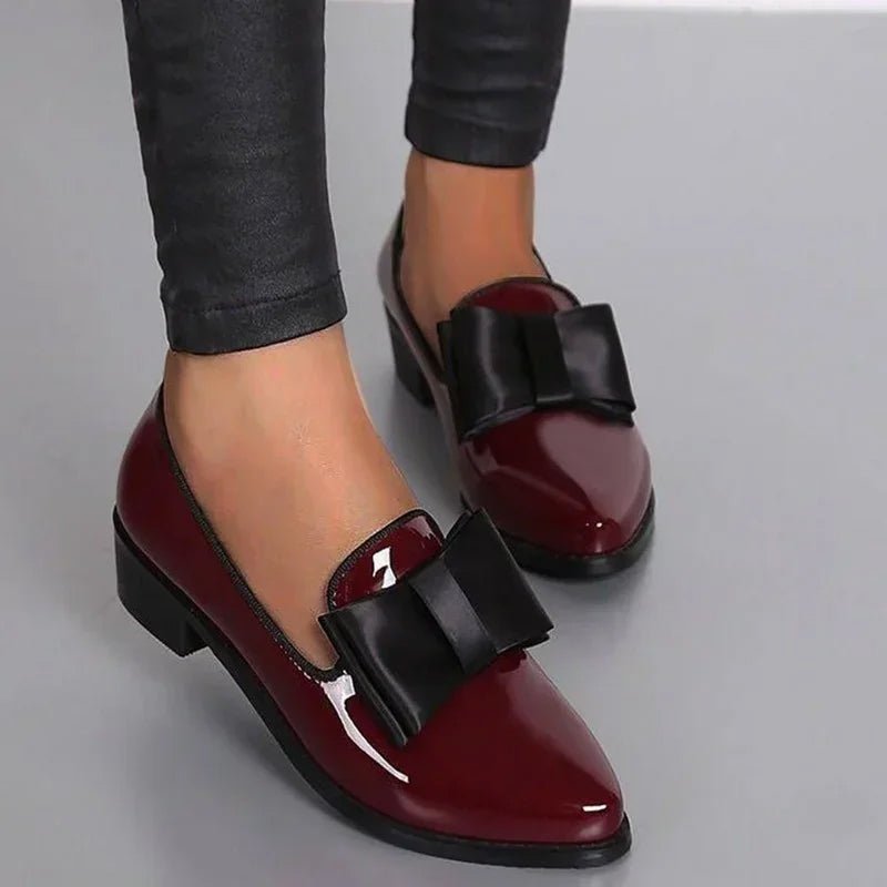 Alessia Romano Bow Tie Loafers