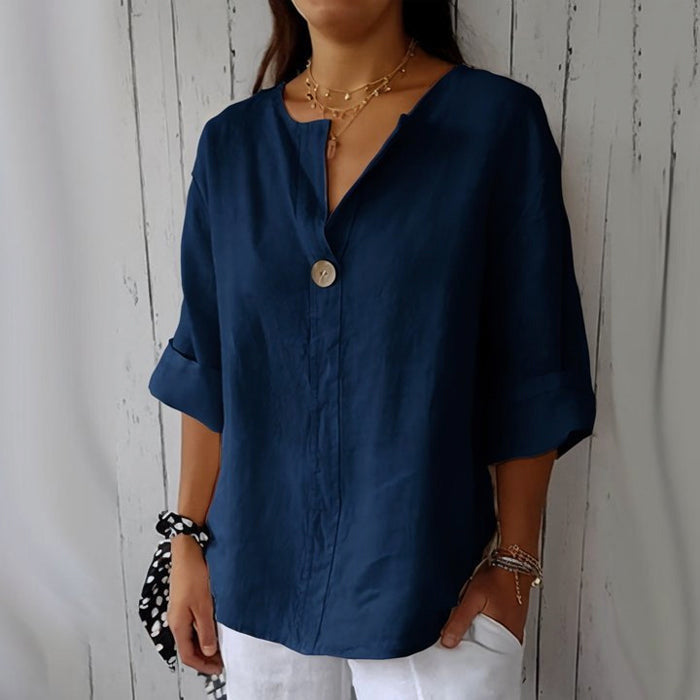 Alessia Romano Valence Linen Blouse