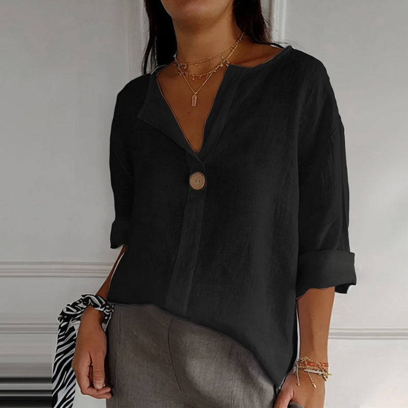 Alessia Romano Valence Linen Blouse