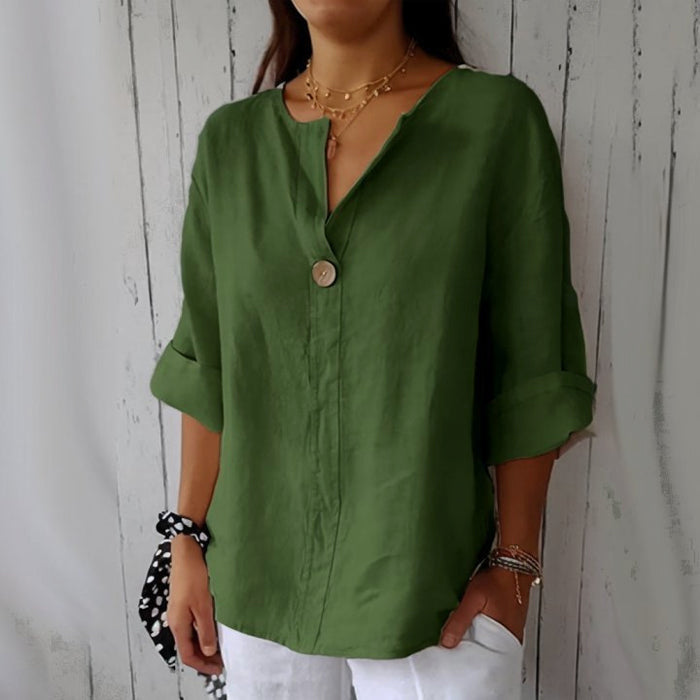 Alessia Romano Valence Linen Blouse