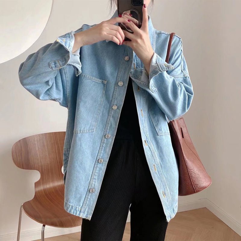 Alessia Romano Washed Denim Jacket