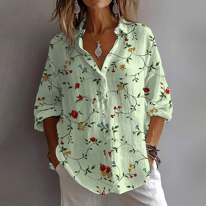 Alessia Romano Floral Button-Down Shirt