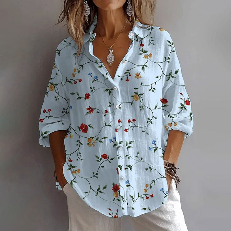 Alessia Romano Floral Button-Down Shirt