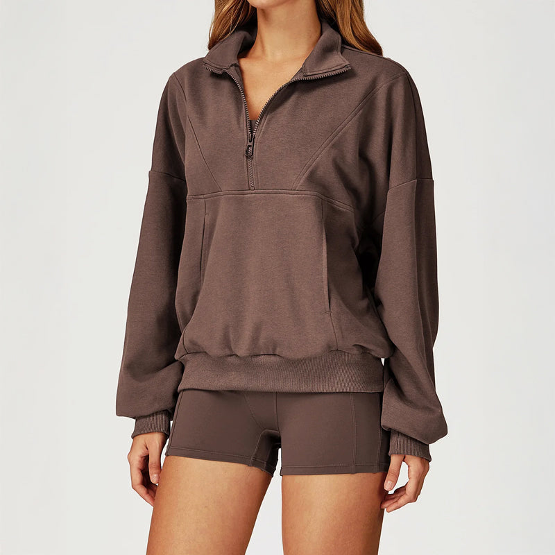 Alessia Romano Half Zip Pullover