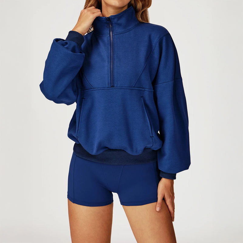 Alessia Romano Half Zip Pullover
