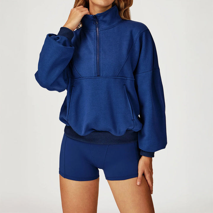Alessia Romano Half Zip Pullover