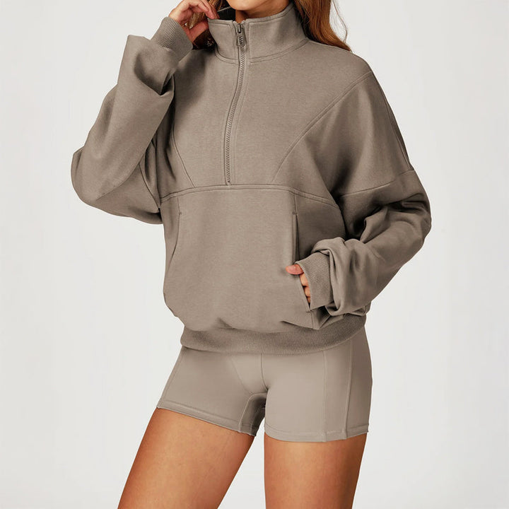Alessia Romano Half Zip Pullover