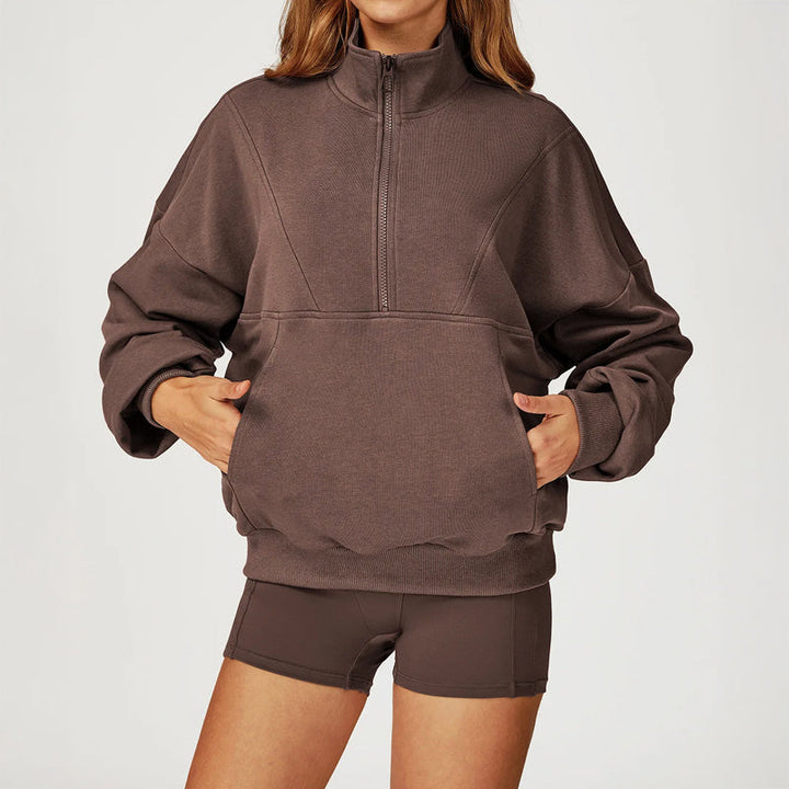 Alessia Romano Half Zip Pullover
