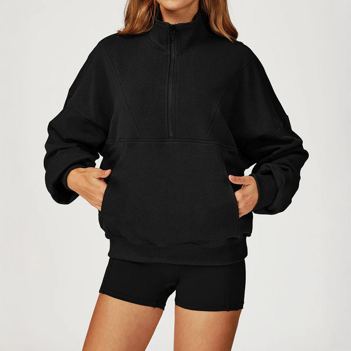 Alessia Romano Half Zip Pullover
