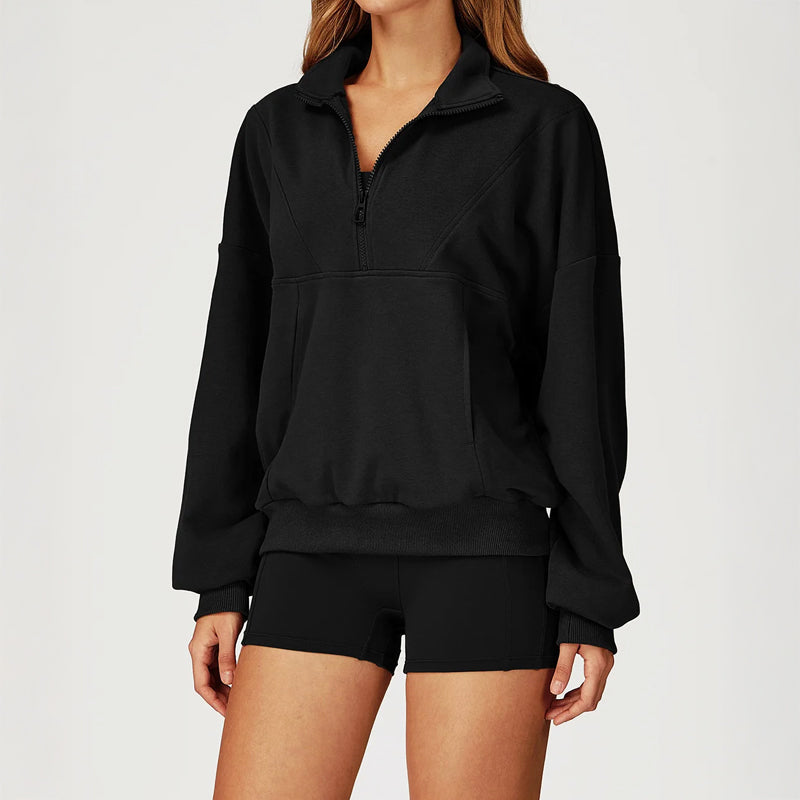 Alessia Romano Half Zip Pullover