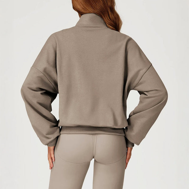 Alessia Romano Half Zip Pullover