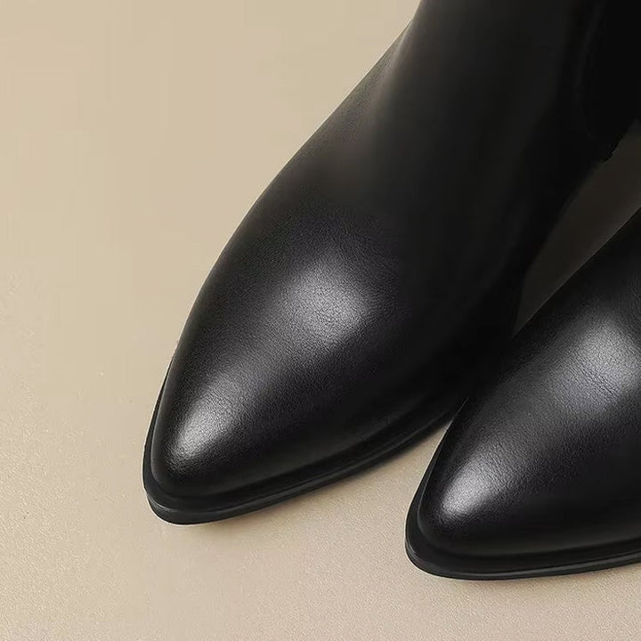 Alessia Romano Leather Ankle Boots