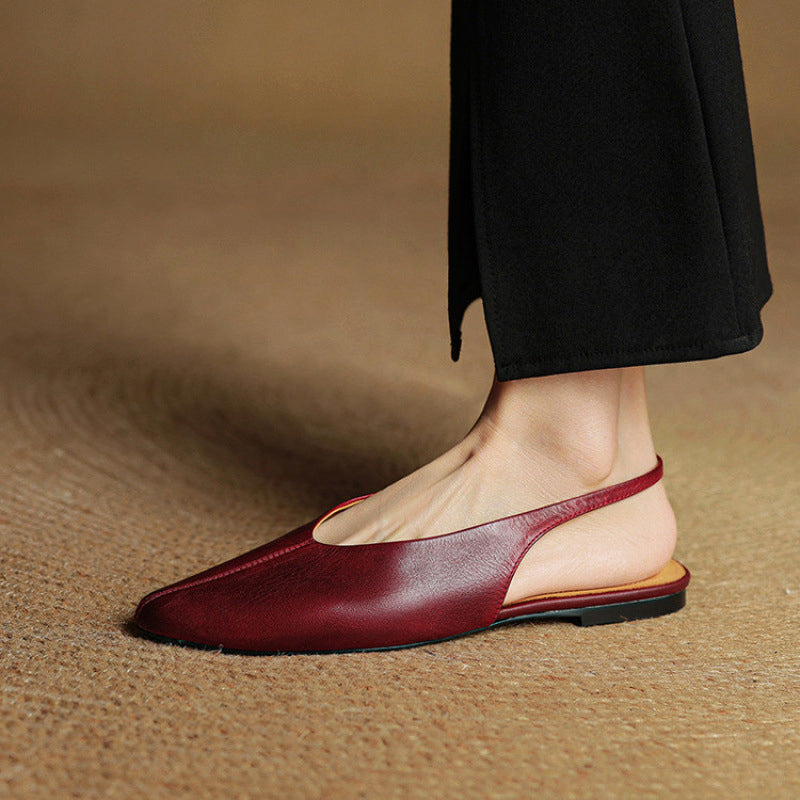 Alessia Romano Pointed Slingback Flats