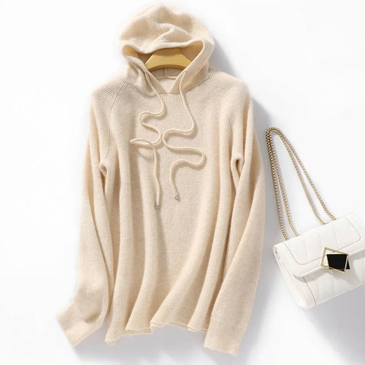 Alessia Romano Relaxed Ribbed Hoodie