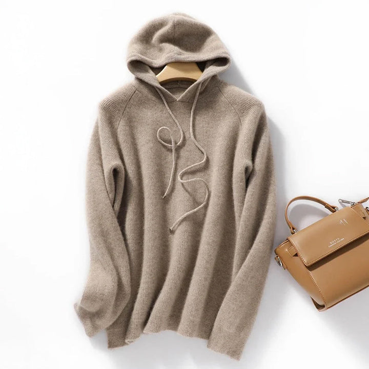 Alessia Romano Relaxed Ribbed Hoodie