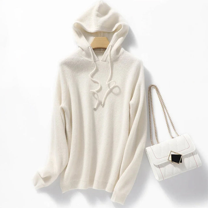 Alessia Romano Relaxed Ribbed Hoodie