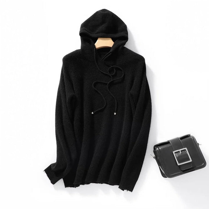 Alessia Romano Relaxed Ribbed Hoodie