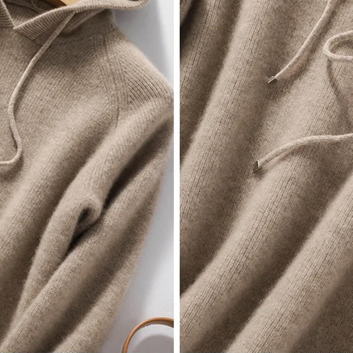Alessia Romano Relaxed Ribbed Hoodie