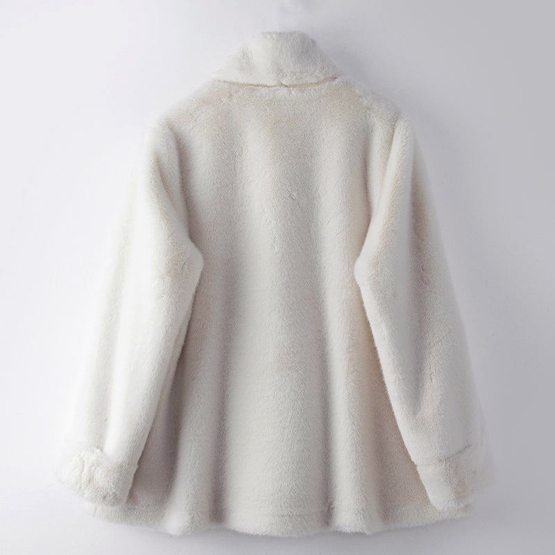 Alessia Romano Winter Glamour Fur Coat