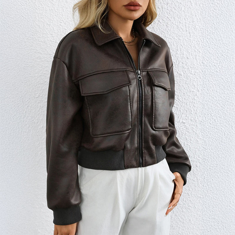 Alessia Romano Allegro Leather Jacket