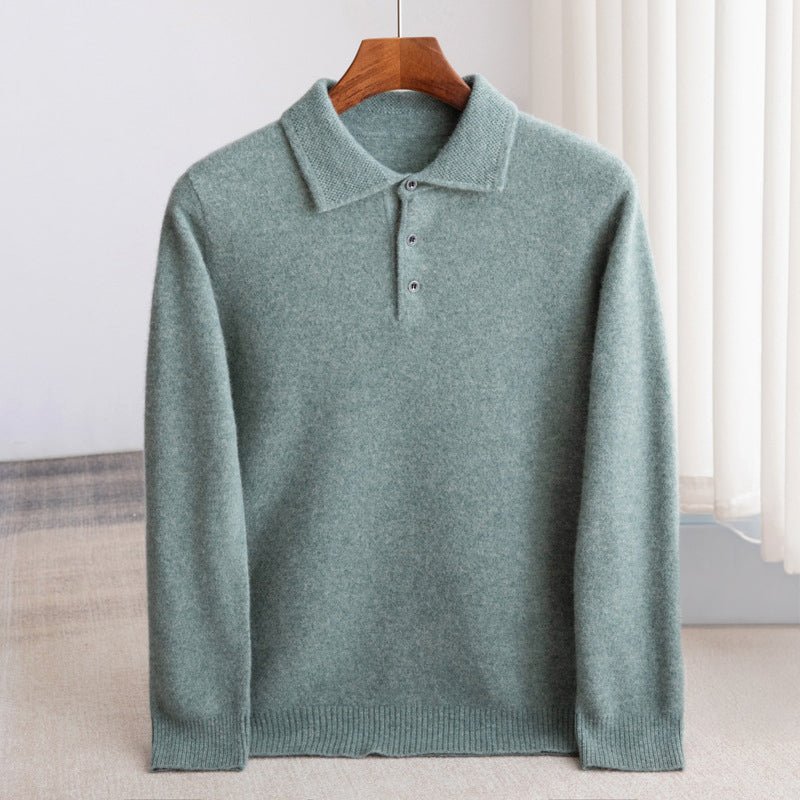 Alexander Heliot Knitted Polo Sweater