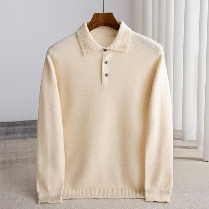 Alexander Heliot Knitted Polo Sweater