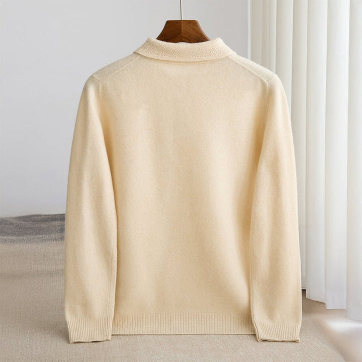 Alexander Heliot Knitted Polo Sweater