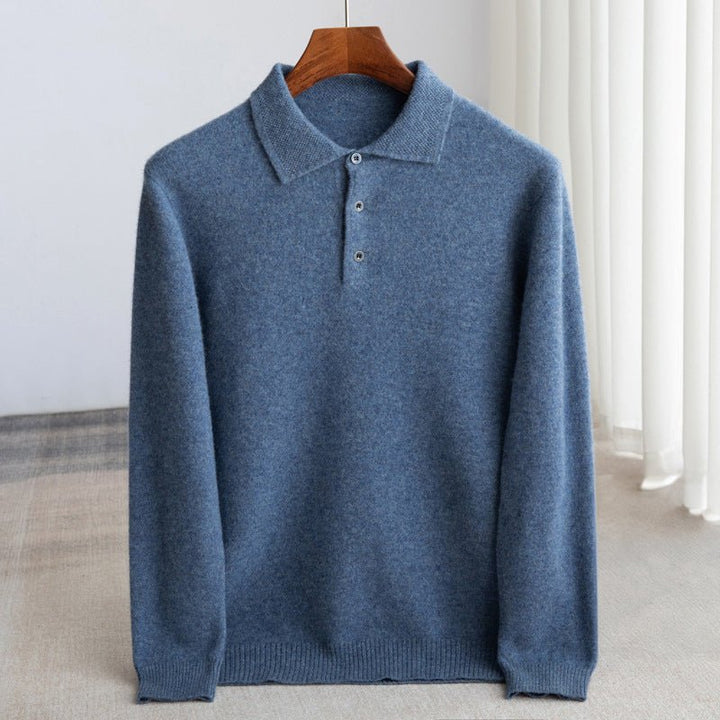 Alexander Heliot Knitted Polo Sweater