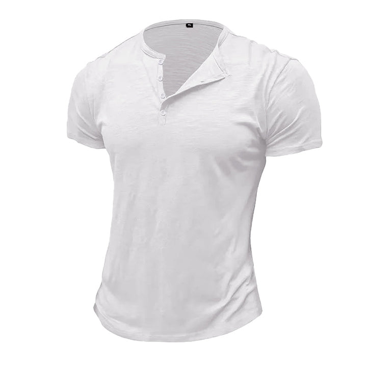 Alexander Heliot Cotton Henley T-Shirt