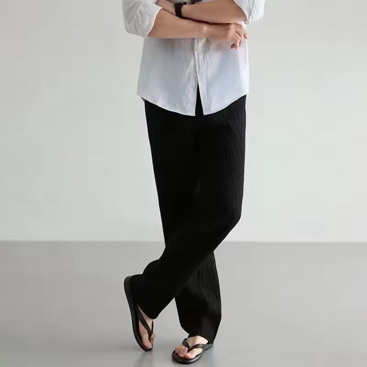 Alexander Heliot Relaxed Fit Linen Pants