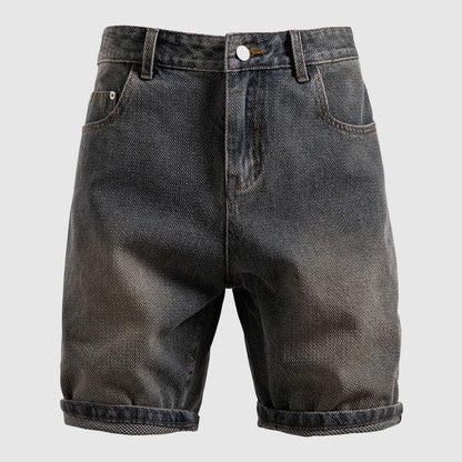 Alexander Heliot Retro Denim Shorts