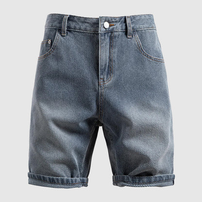 Alexander Heliot Retro Denim Shorts