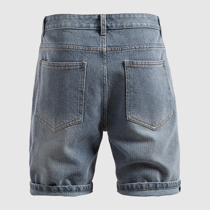 Alexander Heliot Retro Denim Shorts