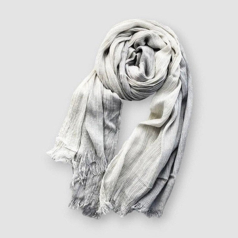 Briarwood Contrast Textured Fringe Scarf