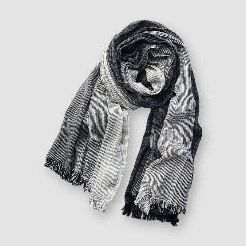 Briarwood Contrast Textured Fringe Scarf