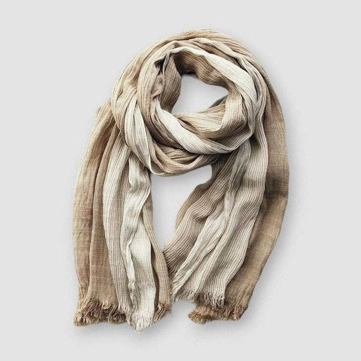 Briarwood Contrast Textured Fringe Scarf