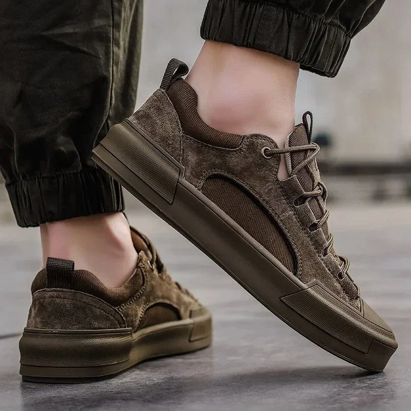 Davide Costa Aversa Leather Sneakers