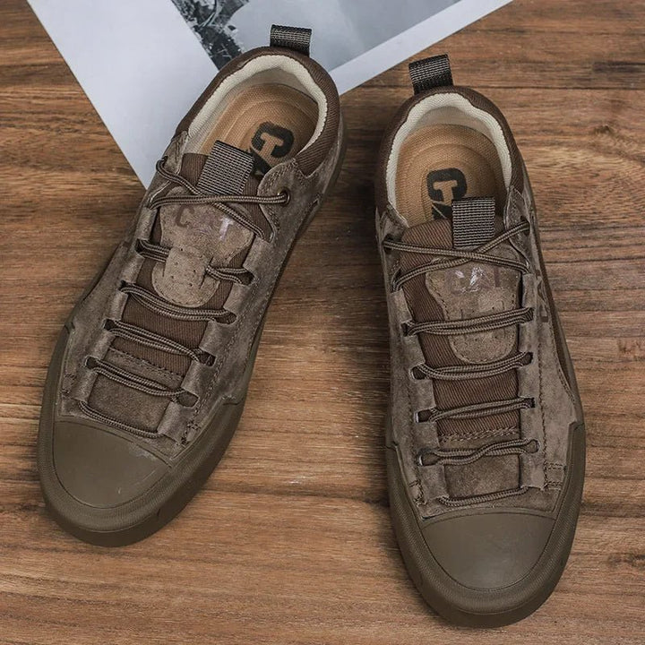 Davide Costa Aversa Leather Sneakers