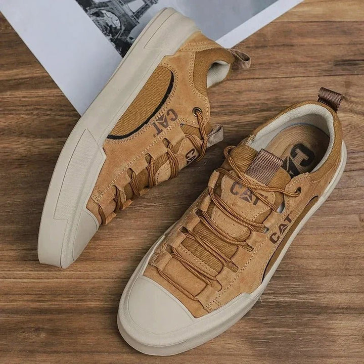 Davide Costa Aversa Leather Sneakers