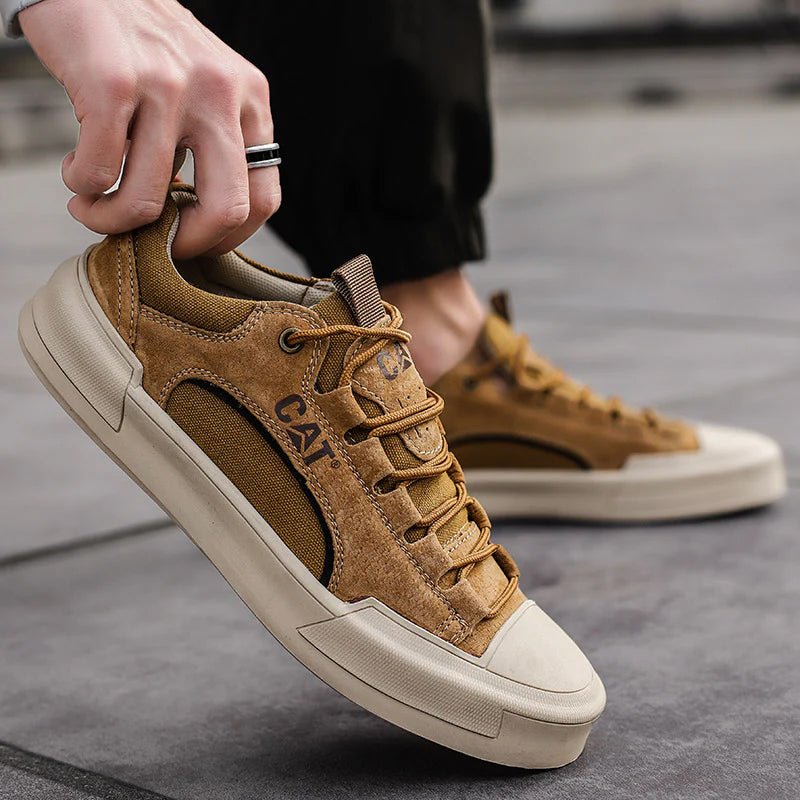 Davide Costa Aversa Leather Sneakers