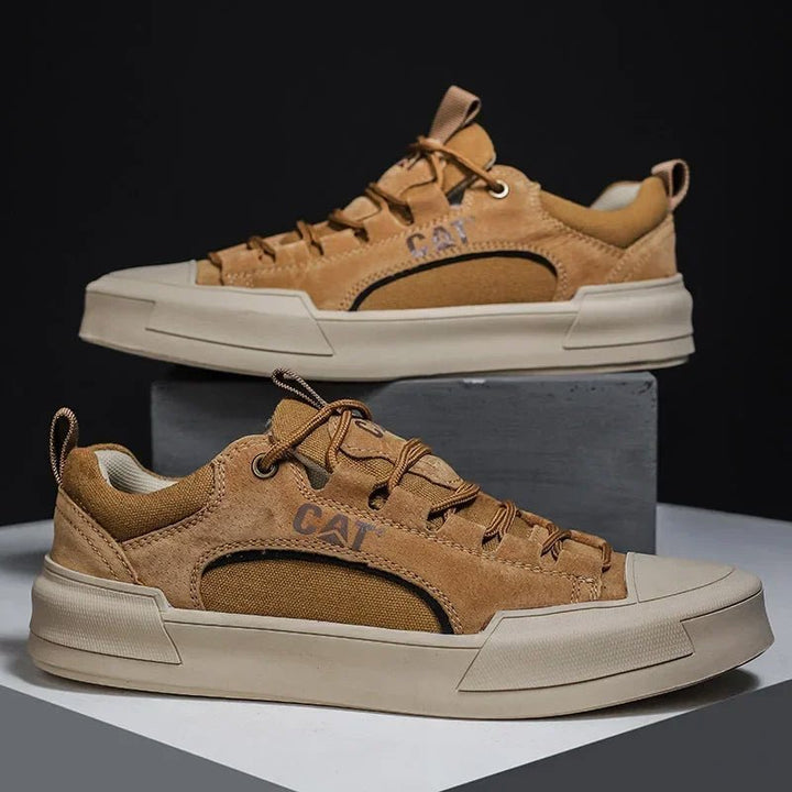 Davide Costa Aversa Leather Sneakers