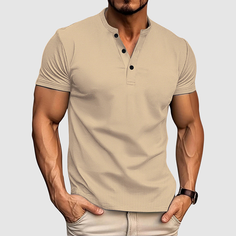 Davide Costa Casual Henley Shirt