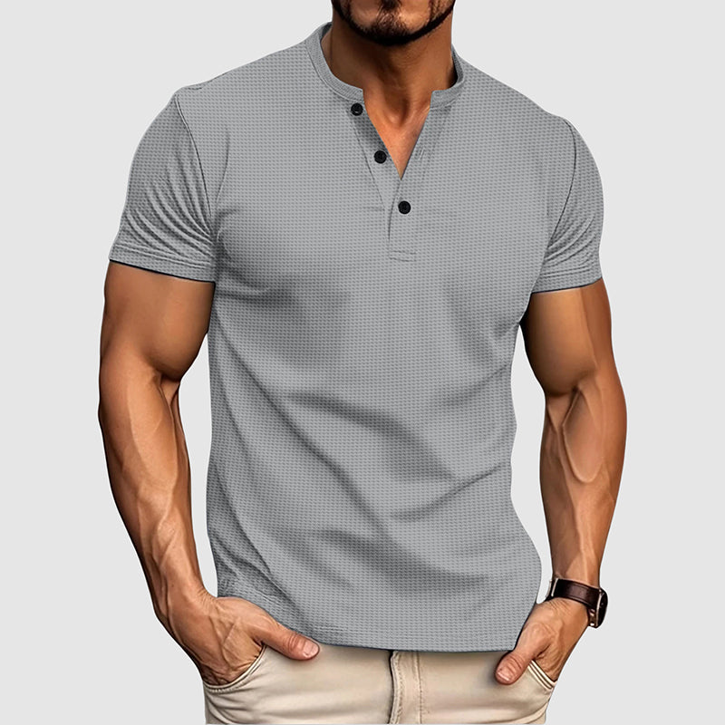 Davide Costa Casual Henley Shirt