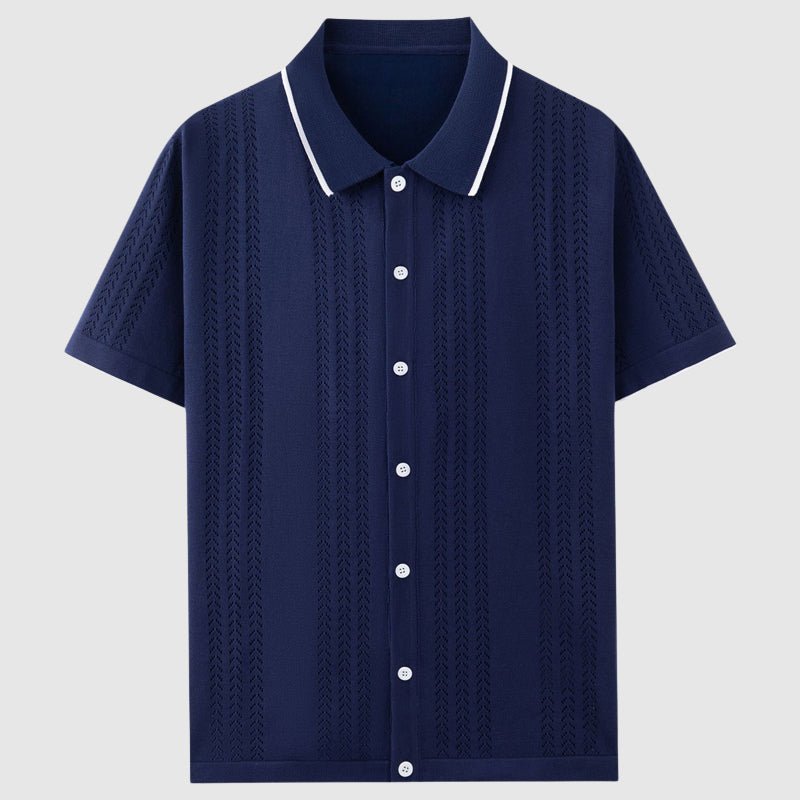 Davide Costa Knitted Polo Shirt