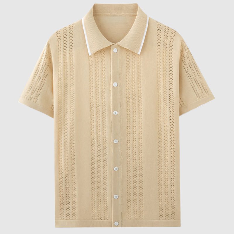 Davide Costa Knitted Polo Shirt
